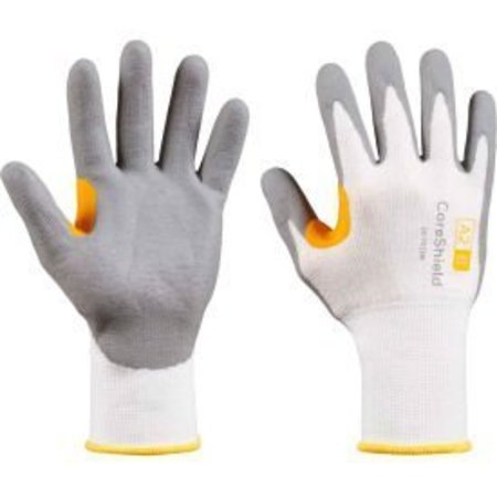 HONEYWELL NORTH CoreShield 227513W6XS Cut Resistant Gloves, Nitrile MicroFoam Coating, A2B, Size 6 22-7513W/6XS